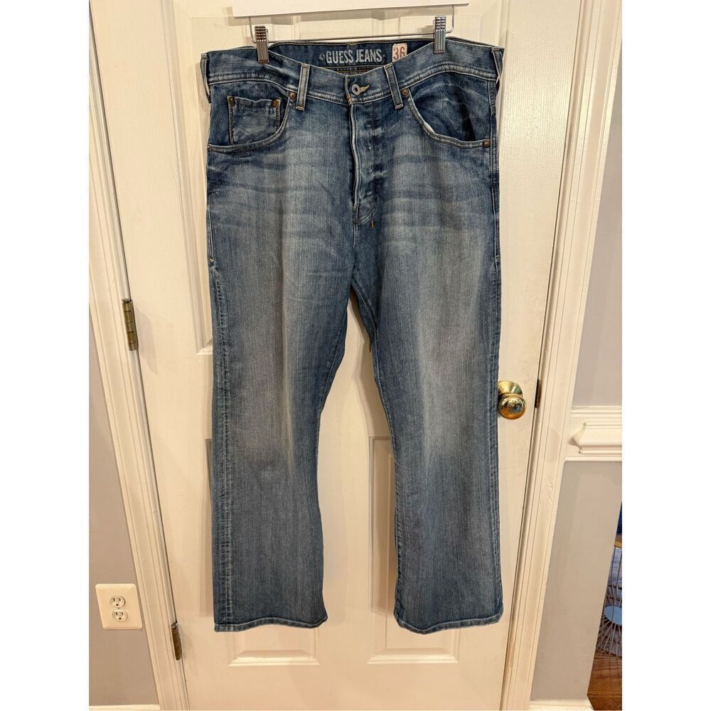 Guess The Dream Straight Leg Button Fly Jeans sz 36
